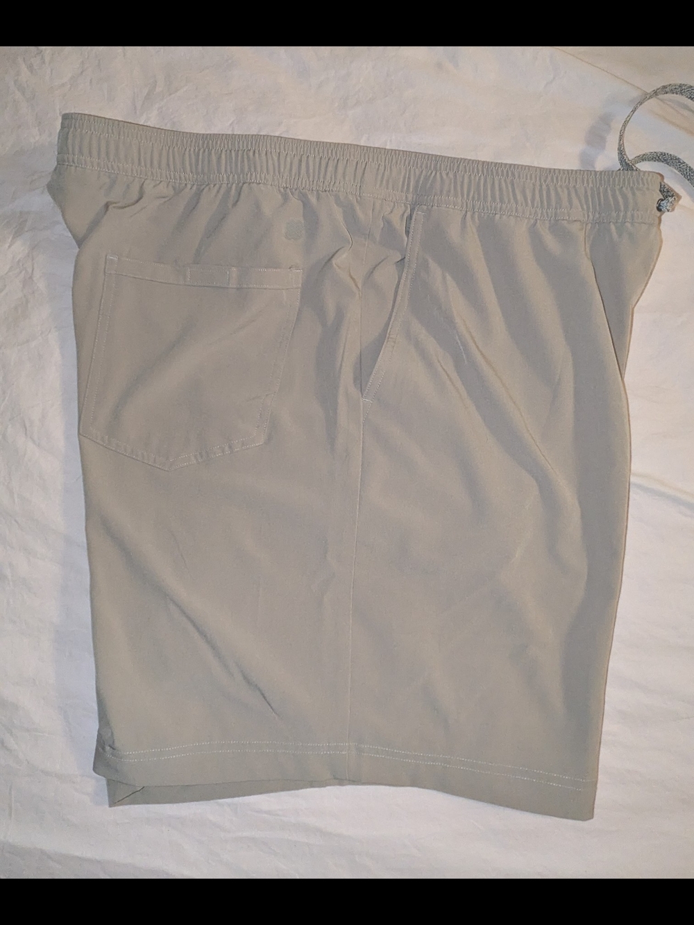 FLX Lined Shorts Men’s Urban Commuter 7” XL Beige  Sports 4 Way Stretch